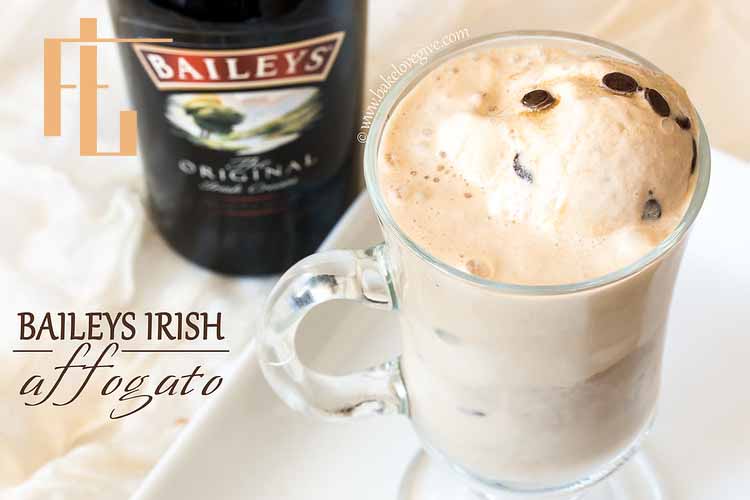 Baileys Irish Affogato – St Patricks Day coffee drinks