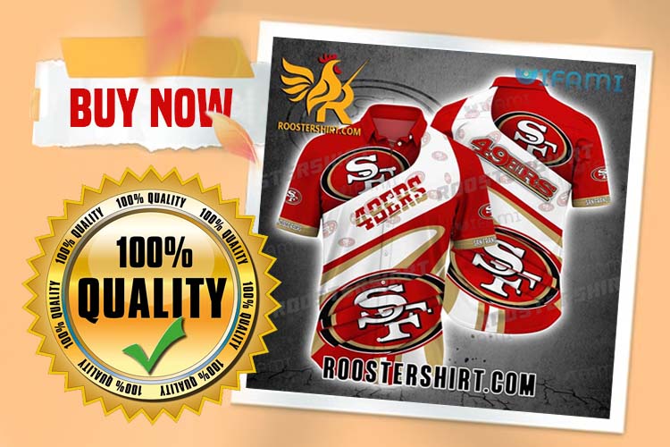 Logo San Francisco 49ers Hawaii Shirt And Shorts