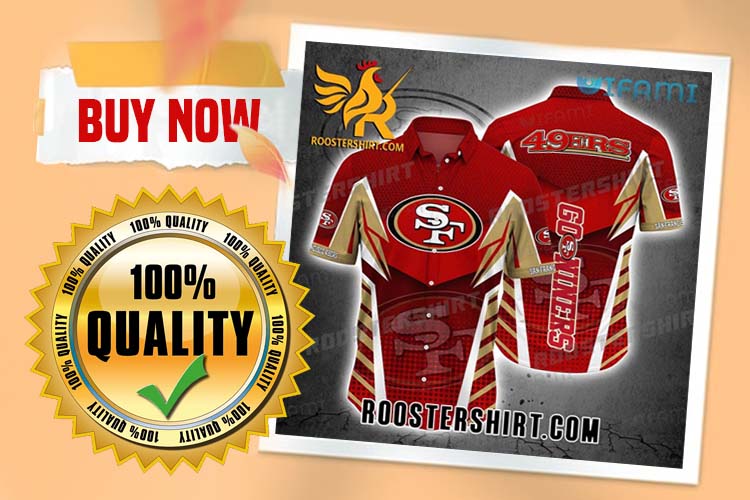 San Francisco 49ers Hawaiian Shirt Machines Style