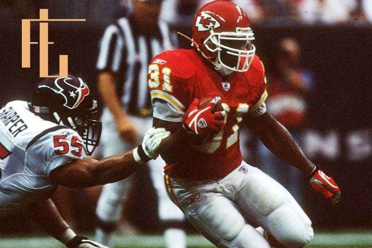 KC Chiefs Priest Holmes Career And Gameplay