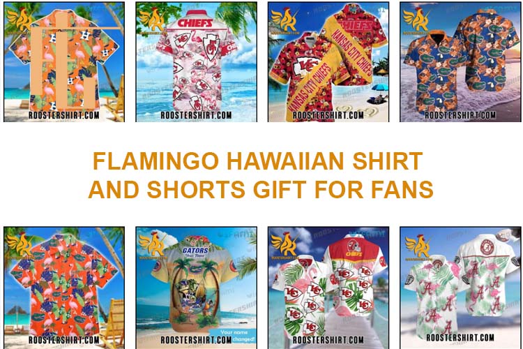 Flamingo Hawaiian Shirt And Shorts Gift For Fans