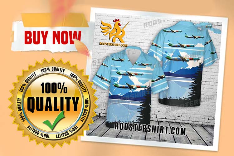 Review Alaska Airlines Spirit Of The Islands Alaskan Airlines Livery Button Up Hawaiian Shirt
