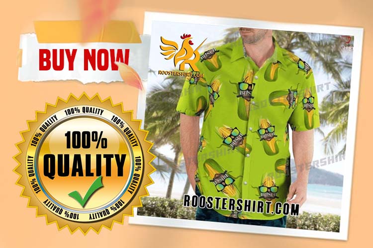 Review Busch Beer Trophy Can Corn Hawaiian Shirt