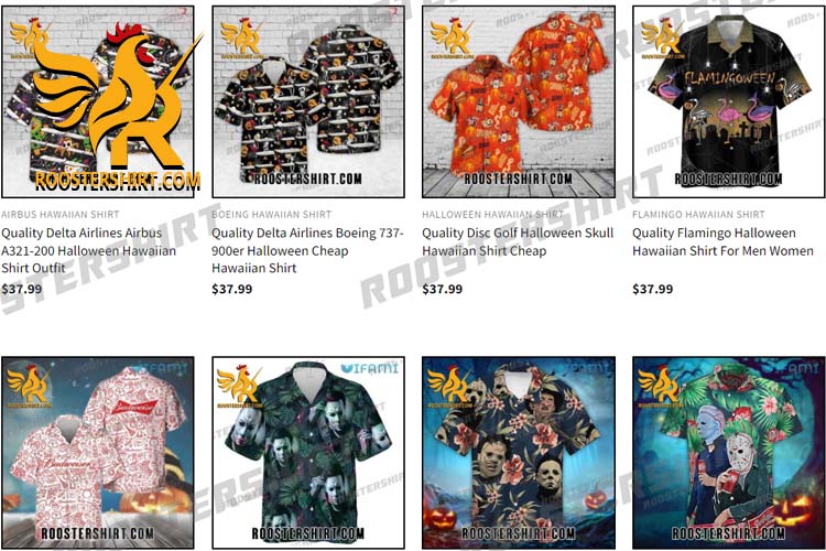 Spooktacular Style Halloween Hawaiian Shirt Gifts