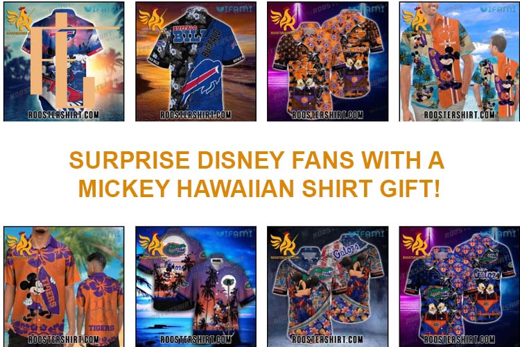 Surprise Disney Fans with a Mickey Hawaiian Shirt Gift!