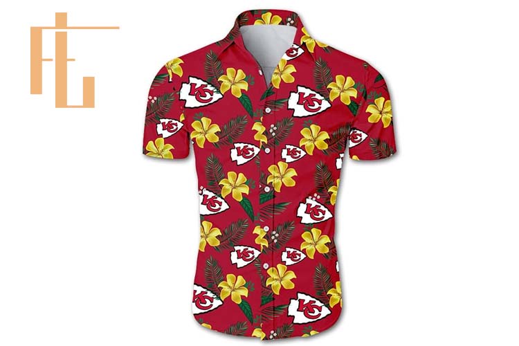 Chiefs Hawaiian Shirt And Shorts Kansas City Chiefs Gifts For Fans